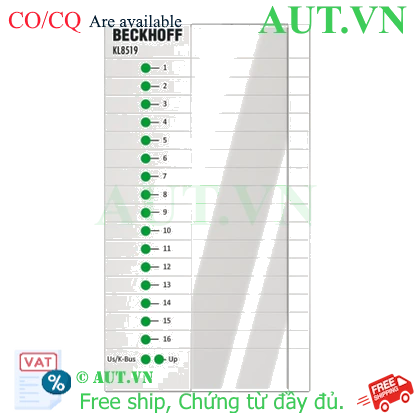 Ảnh của Module tín hiệu 16 kênh digital input Beckhoff KL8519