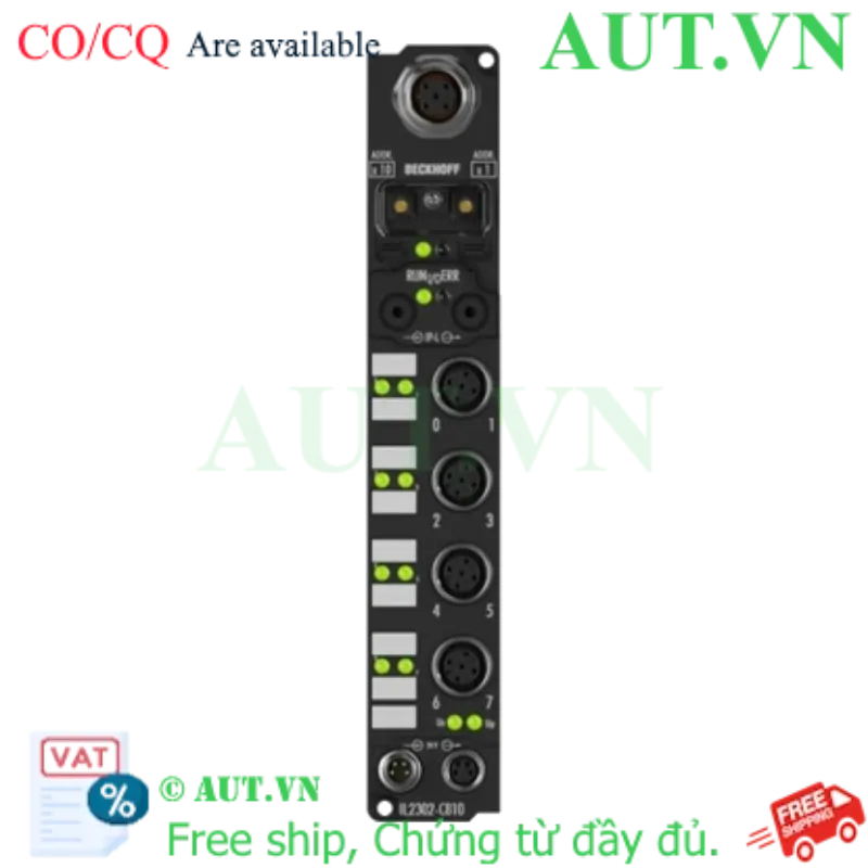 Ảnh của PLC Box digital 4 input / 4 output 24VDC Beckhoff IL2302-C810