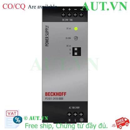 Ảnh của PS1011-2410-0000 | Power supply PS1000; output: 24 V DC, 10 A; input: AC 100…240 V, 1-phase