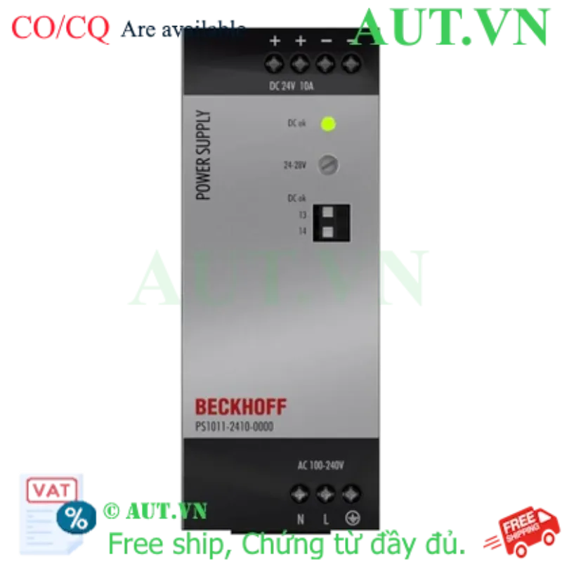 Ảnh của PS1011-2410-0000 | Power supply PS1000; output: 24 V DC, 10 A; input: AC 100…240 V, 1-phase
