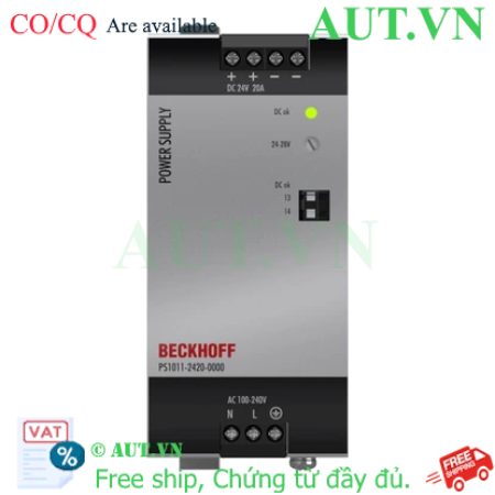 Ảnh của PS1011-2420-0000 | Power supply PS1000; output: 24 V DC, 20 A; input: AC 100…240 V, 1-phase