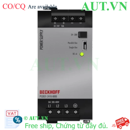 Ảnh của PS2031-2410-0000 | Power supply PS2000; output: 24 V DC, 10 A; input: 3 AC 380…480 V, 3-phase