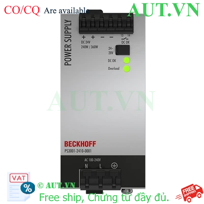 Ảnh của PS3001-2410-0001 | Power supply PS3000; output: 24 V DC, 10 A; input: AC 100…240 V/DC 110…150 V, 1-phase