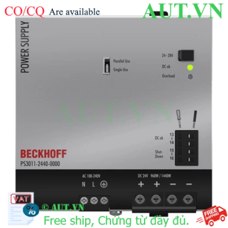 Ảnh của PS3011-2440-0000 | Power supply PS3000; output: 24 V DC, 40 A; input: AC 100…240 V, 1-phase