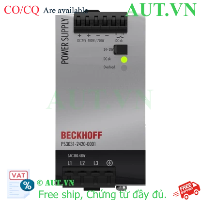 Ảnh của PS3031-2420-0001 | Power supply PS3000; output: 24 V DC, 20 A; input: 3 AC 380…480 V, 3-phase