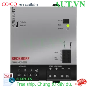 Ảnh của PS3031-4820-0000 | Power supply PS3000; output: 48 V DC, 20 A; input: 3 AC 380…480 V, 3-phase