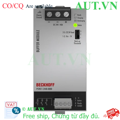 Ảnh của PS9011-2440-0000 | Buffer module PS9000; output: 24 V DC, 40 A, 160 ms; input: 24 V DC