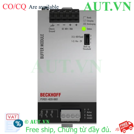 Ảnh của PS9031-4820-0001 | Buffer module PS9000; output: 48 V DC, 20 A, 100 ms; input: 48 V DC