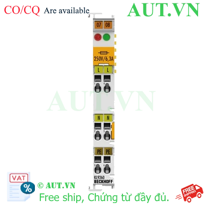 Ảnh của Thiết bị đầu cuối cấp nguồn 120-230VAC Beckhoff KL9260