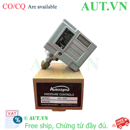 Ảnh của Công tắc áp suất đơn AUTOSIGMA HS-203 