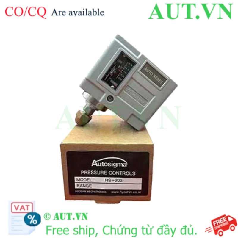 Ảnh của Công tắc áp suất đơn AUTOSIGMA HS-203 