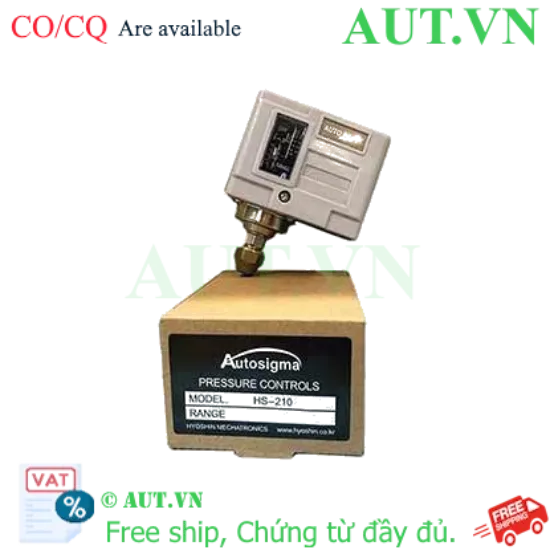 Ảnh của Công tắc áp suất đơn AUTOSIGMA HS-210 