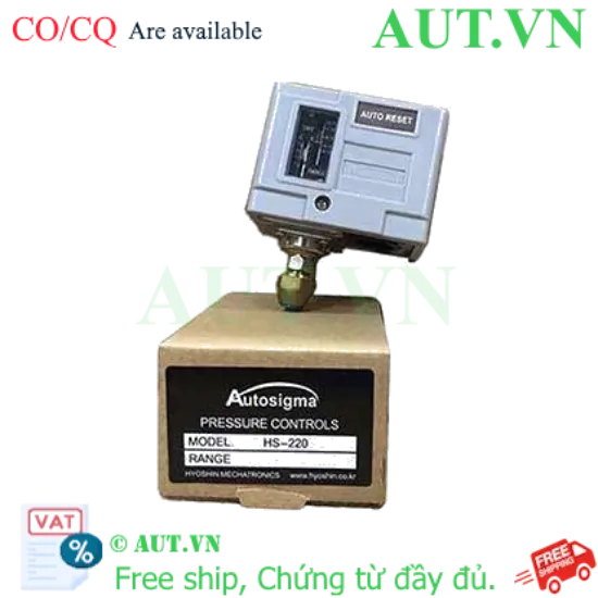Ảnh của Công tắc áp suất đơn AUTOSIGMA HS-220 