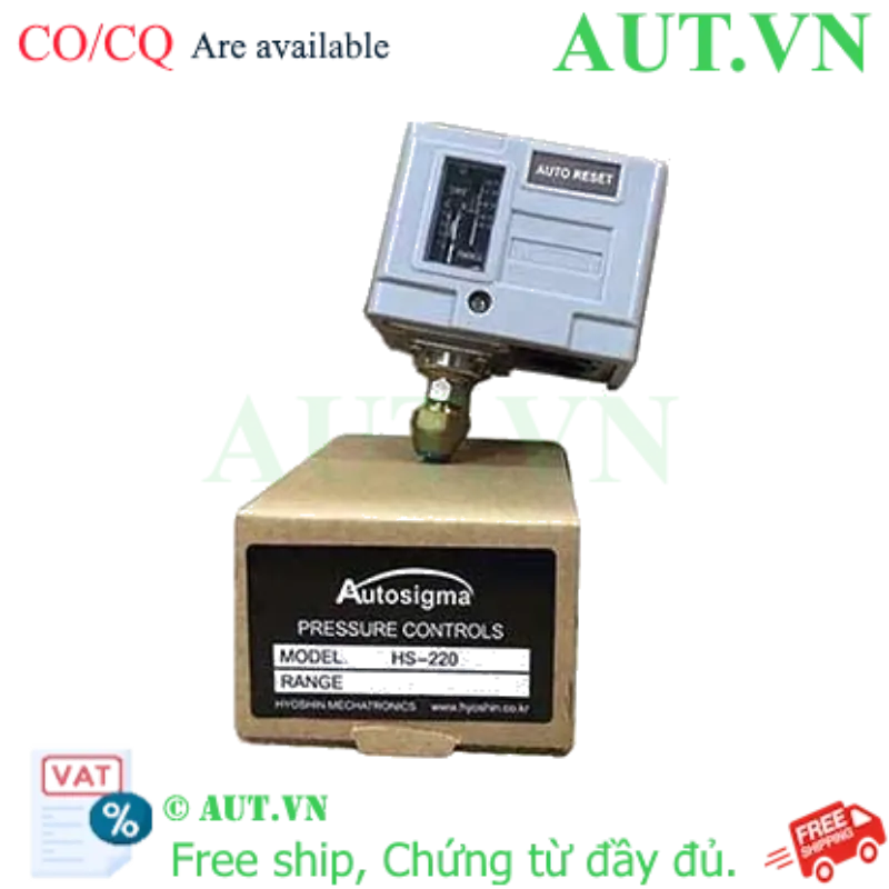 Ảnh của Công tắc áp suất đơn AUTOSIGMA HS-220 