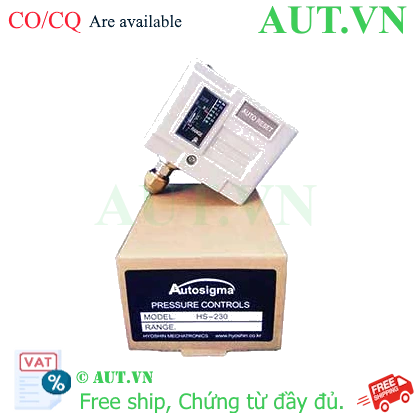 Ảnh của Công tắc áp suất đơn AUTOSIGMA HS-230 