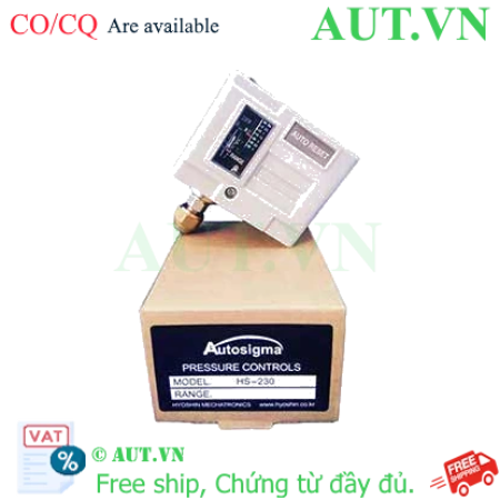 Ảnh của Công tắc áp suất đơn AUTOSIGMA HS-230 