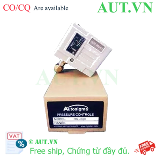Ảnh của Công tắc áp suất đơn AUTOSIGMA HS-230 