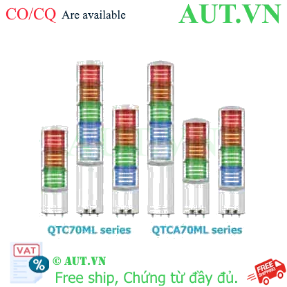 Ảnh của Đèn tháp Qlight QTC70ML-BZ-3-24-RAG