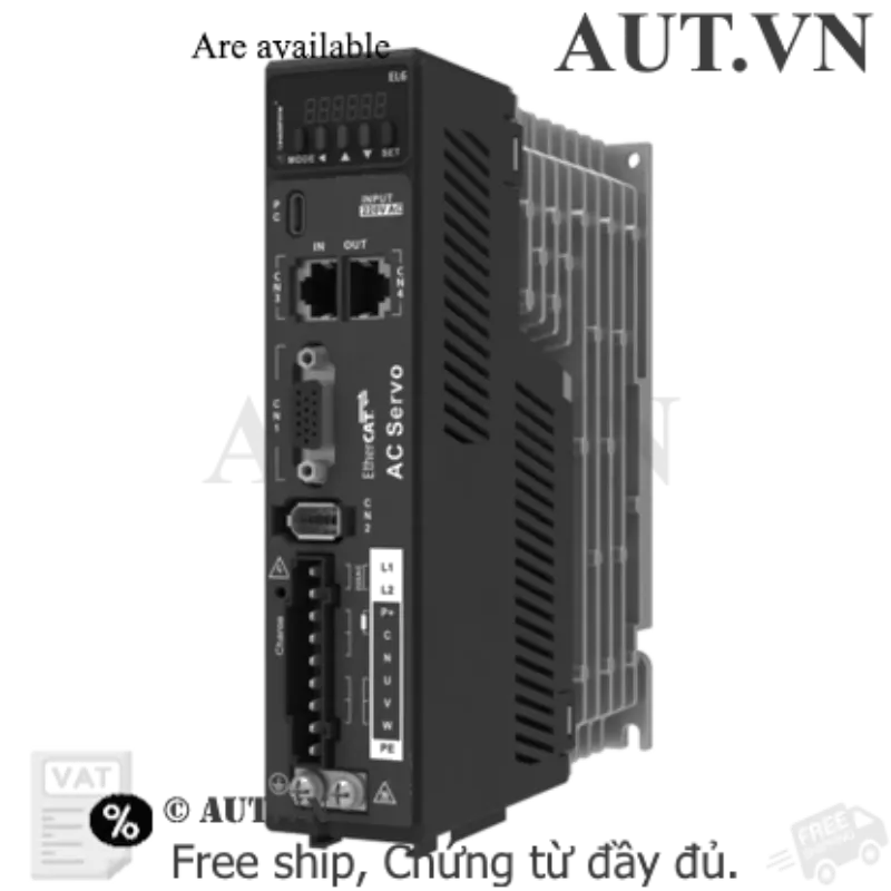 Ảnh của Servo Drive Leadshine EL6-EC400 | EtherCAT Tốc Độ Cao, 400W, Độ Chính Xác Tuyệt Đối - AUT VN