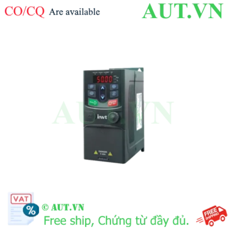Ảnh của Biến tần INVT GD20-2R2G-S2 2.2kW 1 Pha 220V Chính hãng - AUT VN