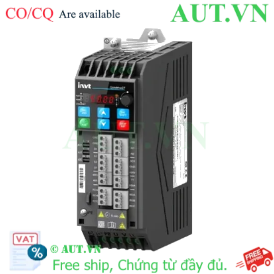 Ảnh của Biến tần INVT GD27-0R7G-S2-B 0.75kW 1 Pha 220V Chính Hãng - AUT VN