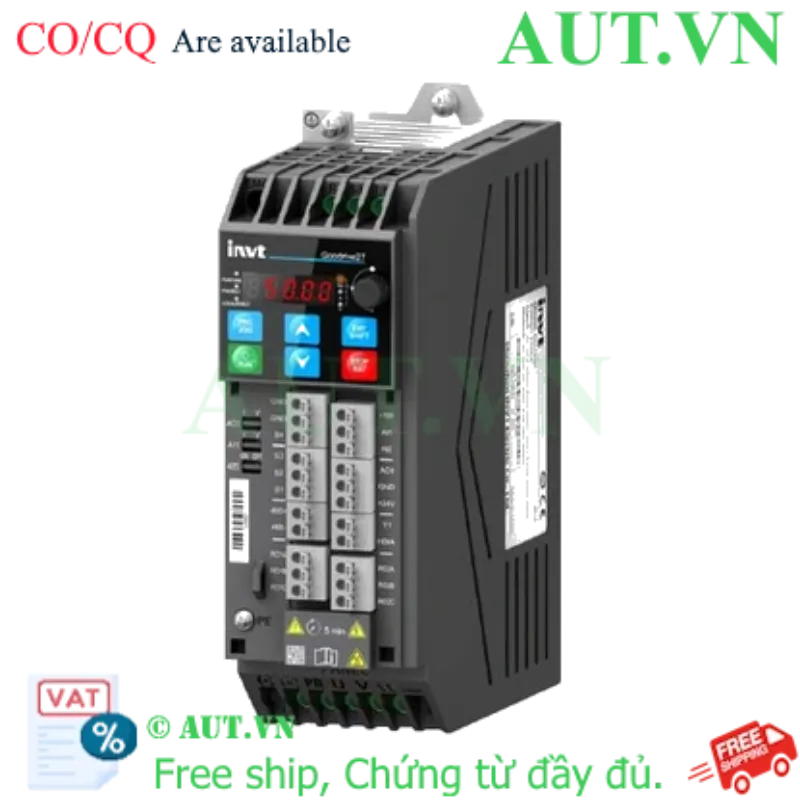 Ảnh của Biến tần INVT GD27-2R2G-4-B 2.2kW 3 Pha 380V Chính hãng