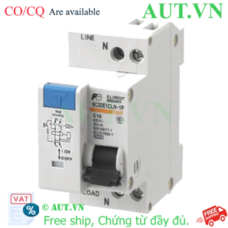Ảnh của MCB Fuji BC32E1CN-1P 6A 4.5kA