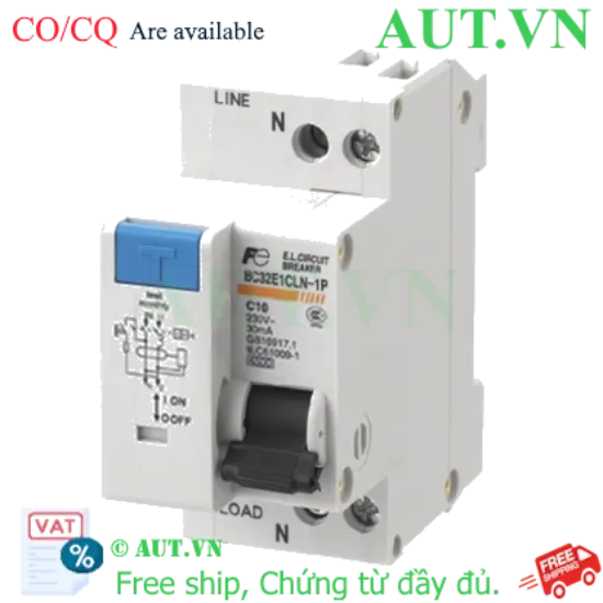 Ảnh của MCB Fuji BC32E1CN-1P 16A 4.5kA