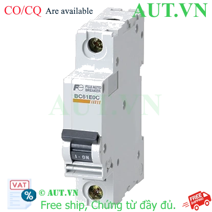 Ảnh của MCB Fuji BC61E0C 6A 10kA 1P