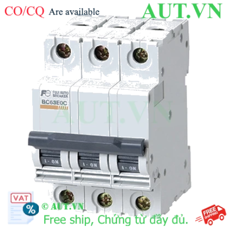 Ảnh của MCB Fuji BC63E0C 16A 10kA 3P