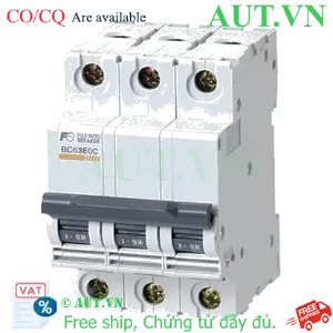 Ảnh của MCB Fuji BC63E0C 20A 10kA 3P