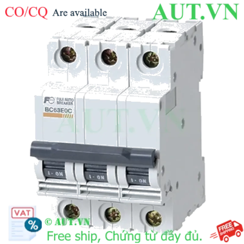 Ảnh của MCB Fuji BC63E0C 20A 10kA 3P