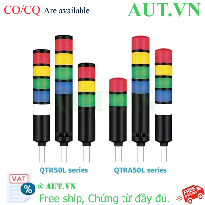 Ảnh của Đèn tháp Qlight QTR50L-2-110/220-RG