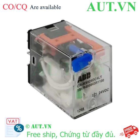 Ảnh của 1SVR405643R1100 – Rơ le trung gian ABB CR-MX024DC4LT