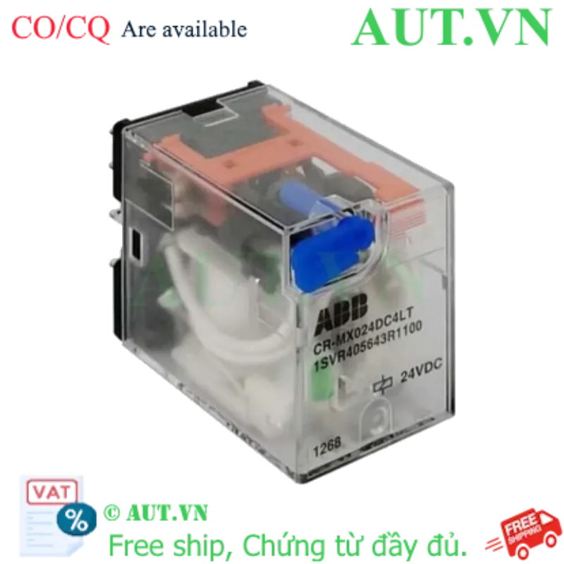 Ảnh của 1SVR405643R1100 – Rơ le trung gian ABB CR-MX024DC4LT
