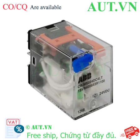 Ảnh của 1SVR405641R8100 – Rơ le trung gian ABB CR-MX110DC2LT