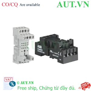 Ảnh của Đế Rơ Le Trung Gian ABB CR-M2SFB (1SVR405651R1400) - 8 Chân, 7A, Lắp DIN Rail