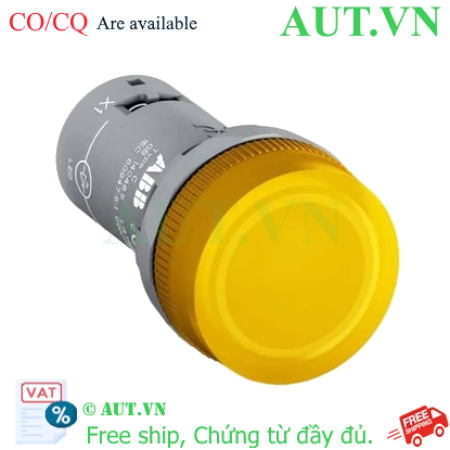 Ảnh của 1SFA619402R5133 – Đèn báo ABB CL-513Y, 22mm, 110-130V AC