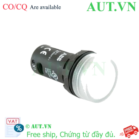 Ảnh của 1SFA619402R5235 – Đèn báo ABB CL-523W, 22mm, 230V AC