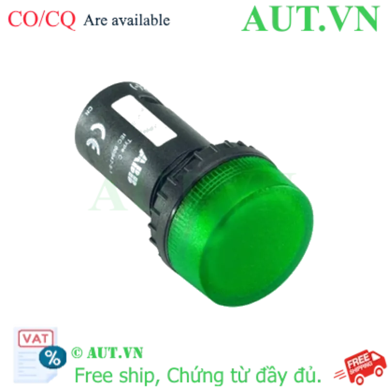 Ảnh của 1SFA619402R5022 – Đèn báo ABB CL-502G, 22mm, 24V AC/DC