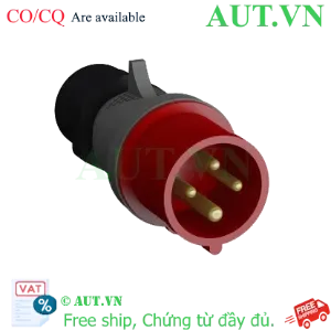 Ảnh của 2CMA102164R1000 – Phích cắm công nghiệp ABB 316BP6 16A 3P+E 380-415V IP44