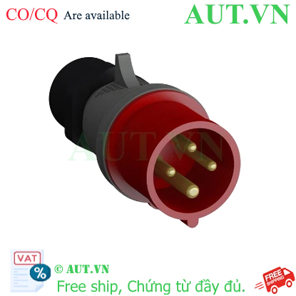 Ảnh của 2CMA102164R1000 – Phích cắm công nghiệp ABB 316BP6 16A 3P+E 380-415V IP44