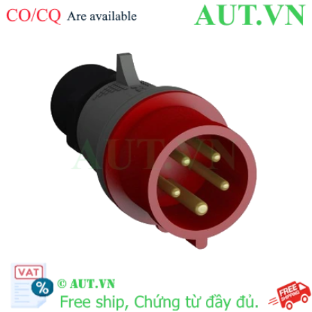 Ảnh của 2CMA102183R1000 – Phích cắm công nghiệp ABB 416BP6 16A 3P+N+E 346-415V IP44