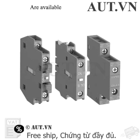 Ảnh của Tiếp điểm phụ ABB CAL4-11 (1SBN010120R1011) 1NO+1NC - Lắp Hông Linh Hoạt, Độ Bền Cao, Chính Hãng AUT VN