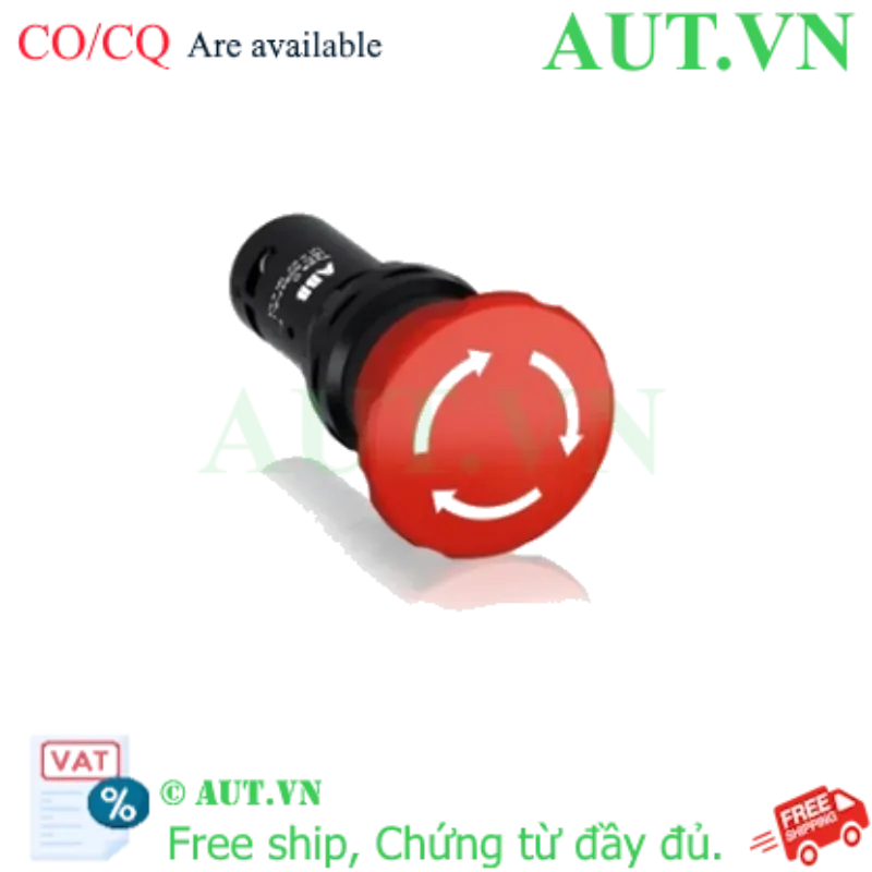 Ảnh của Nút Dừng Khẩn Cấp ABB 1SFA619550R1051 - 22mm, 2NC, Xoay Để Nhả