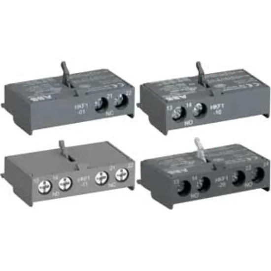 Ảnh của Tiếp điểm phụ ABB HKF1-11 (1SAM201901R1001) 1NO+1NC | Gắn Mặt Trước, Bắt Vít, Chính Hãng