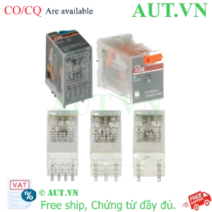Ảnh của Rơ le trung gian cách ly điện, khuyếch đại, khớp tín hiệu ABB 1SVR405612R4100 (CR-M012DC3L) 