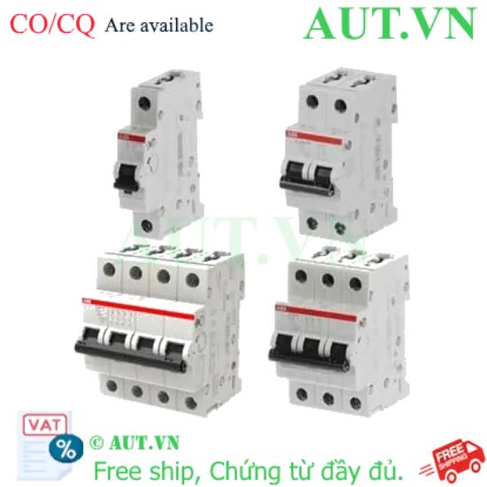 Ảnh của Aptomat cài đường đặc tuyến C ABB 2CDS271001R0064 (S201M-C6) 