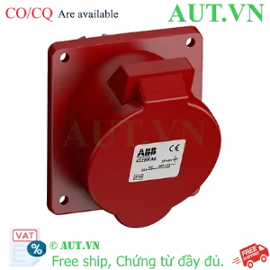 Ảnh của 2CMA102187R1000 – Ổ cắm âm dạng nghiêng ABB 416BRA6 16A 3P+N+E 346-415V IP44