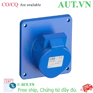 Ảnh của 2CMA102208R1000 – Ổ cắm âm dạng nghiêng ABB 232BRA6 32A 2P+E 220-250V IP44